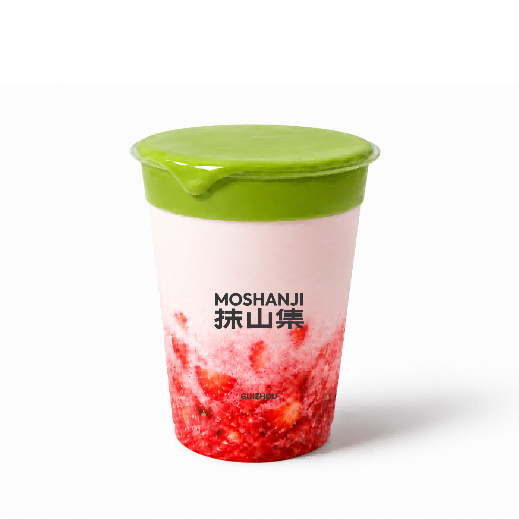 抹茶奶盖莓莓