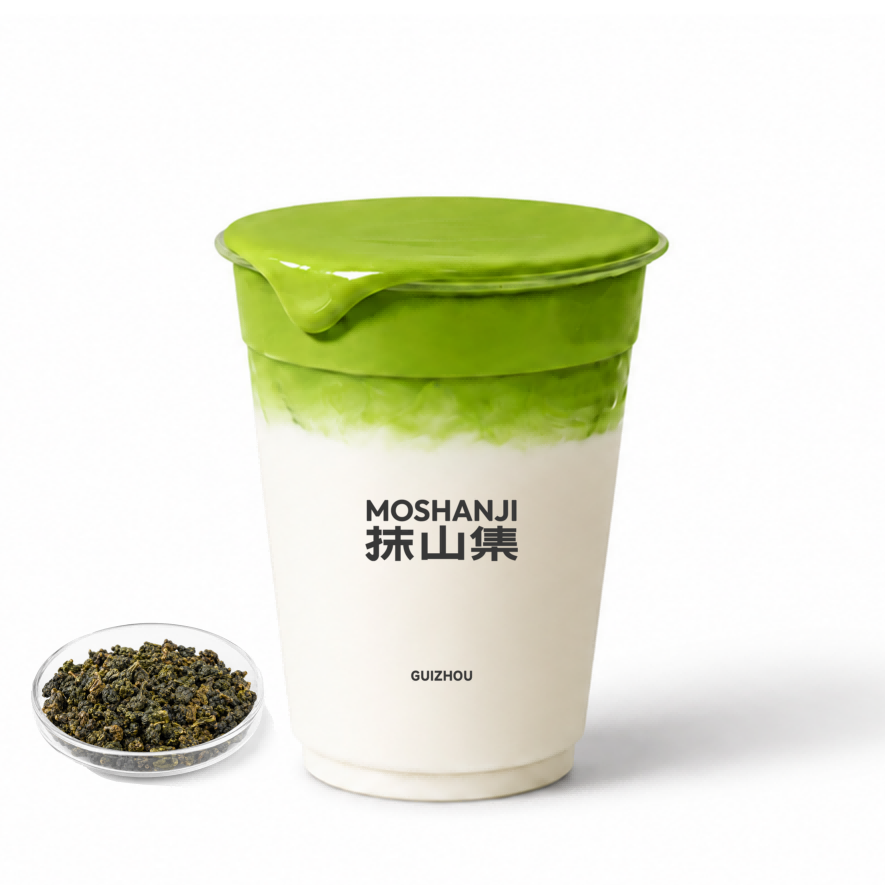 抹茶乌龙奶盖
