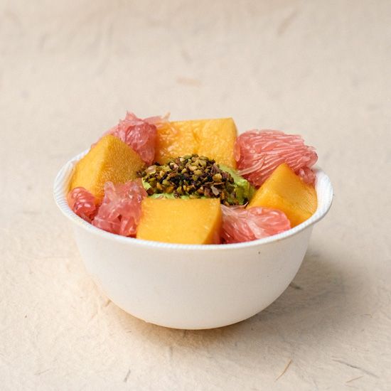 馥郁开心果·芒果柚子酸奶杯