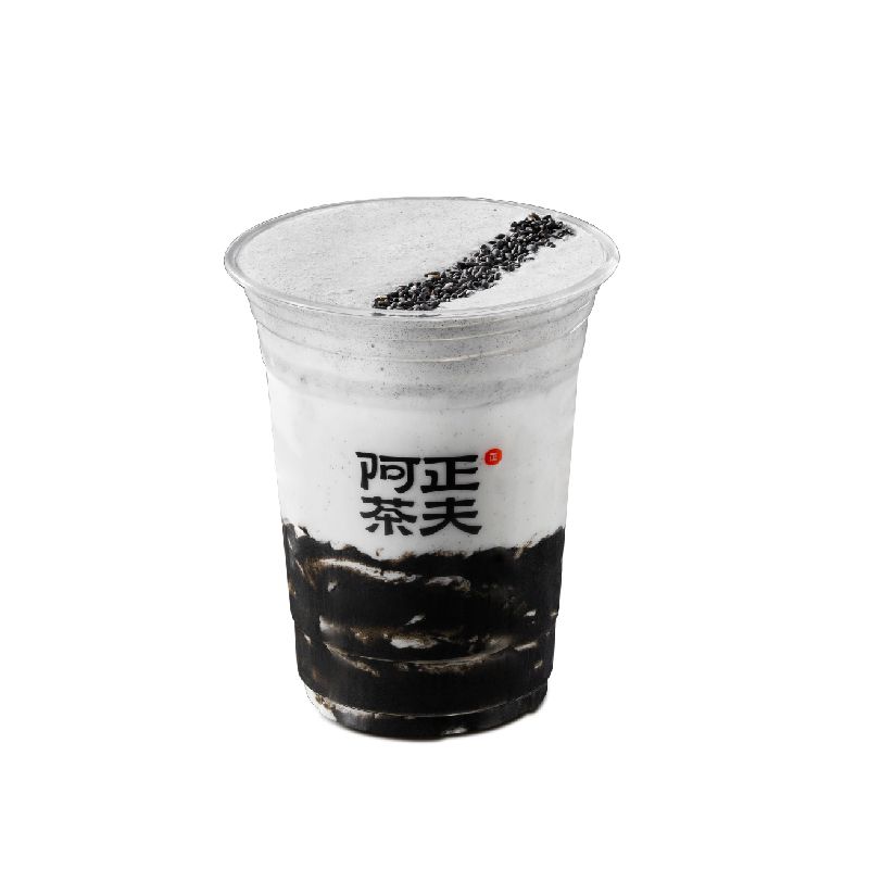 黑芝麻鸳鸯牛乳