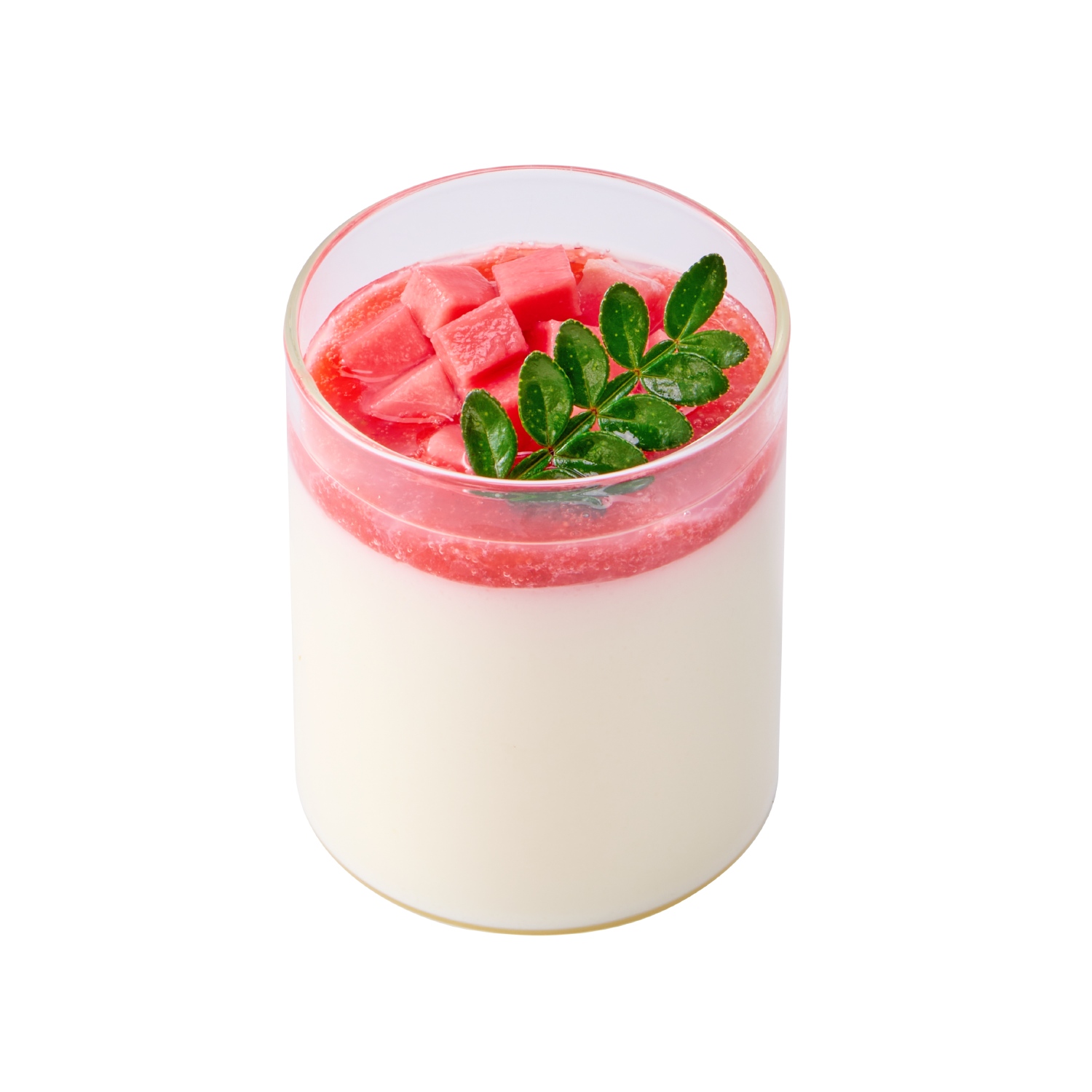 岭南·粉色心芭双皮奶
