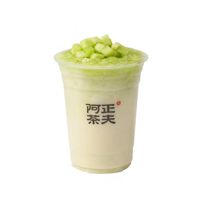 玉菇蜜瓜果奶