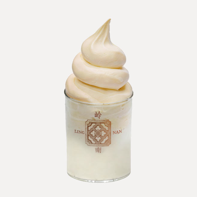 双皮奶牛乳冰淇淋