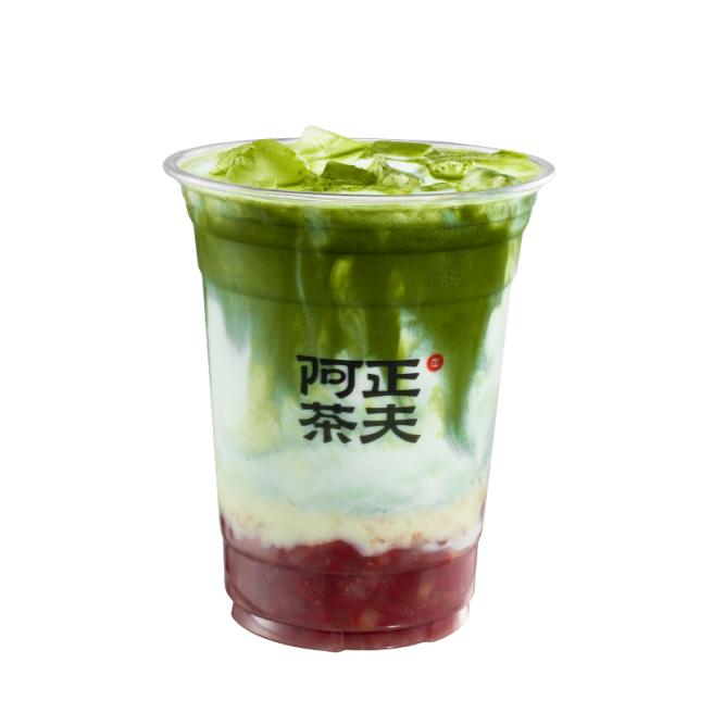 红豆抹茶麻薯