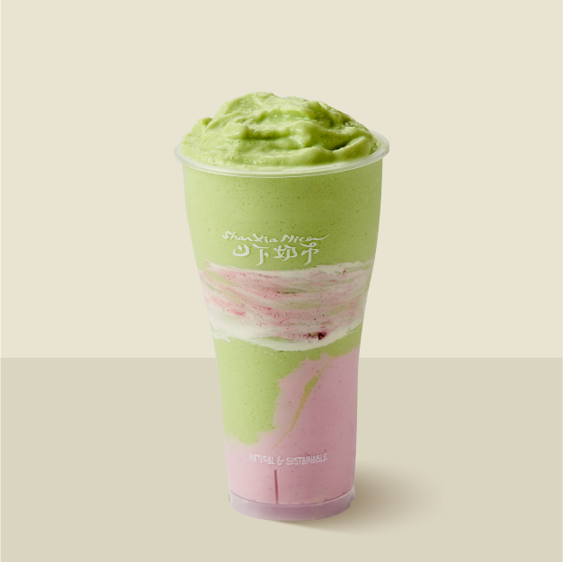 树莓生酪牛油果