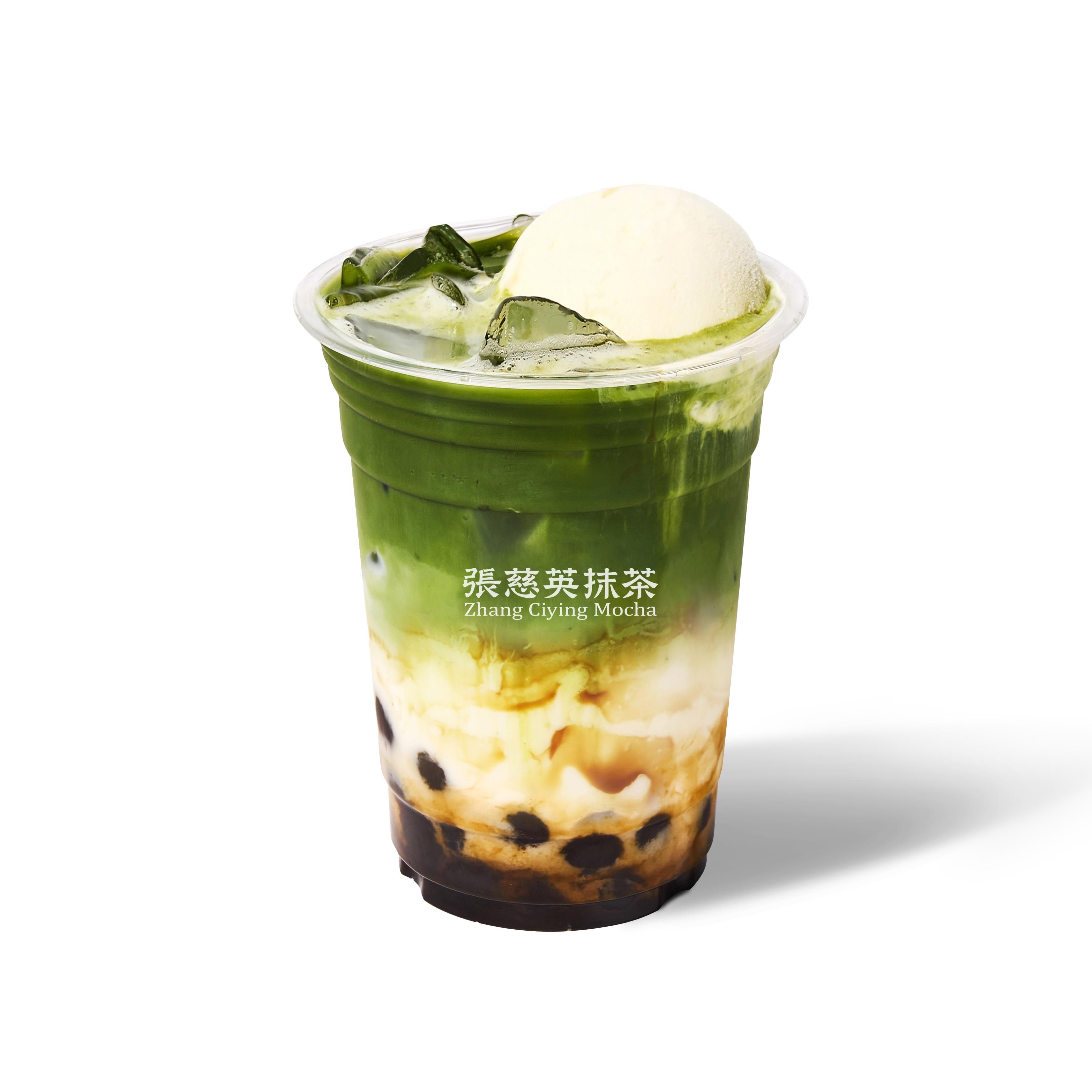 厚抹冰淇淋珍珠牛乳