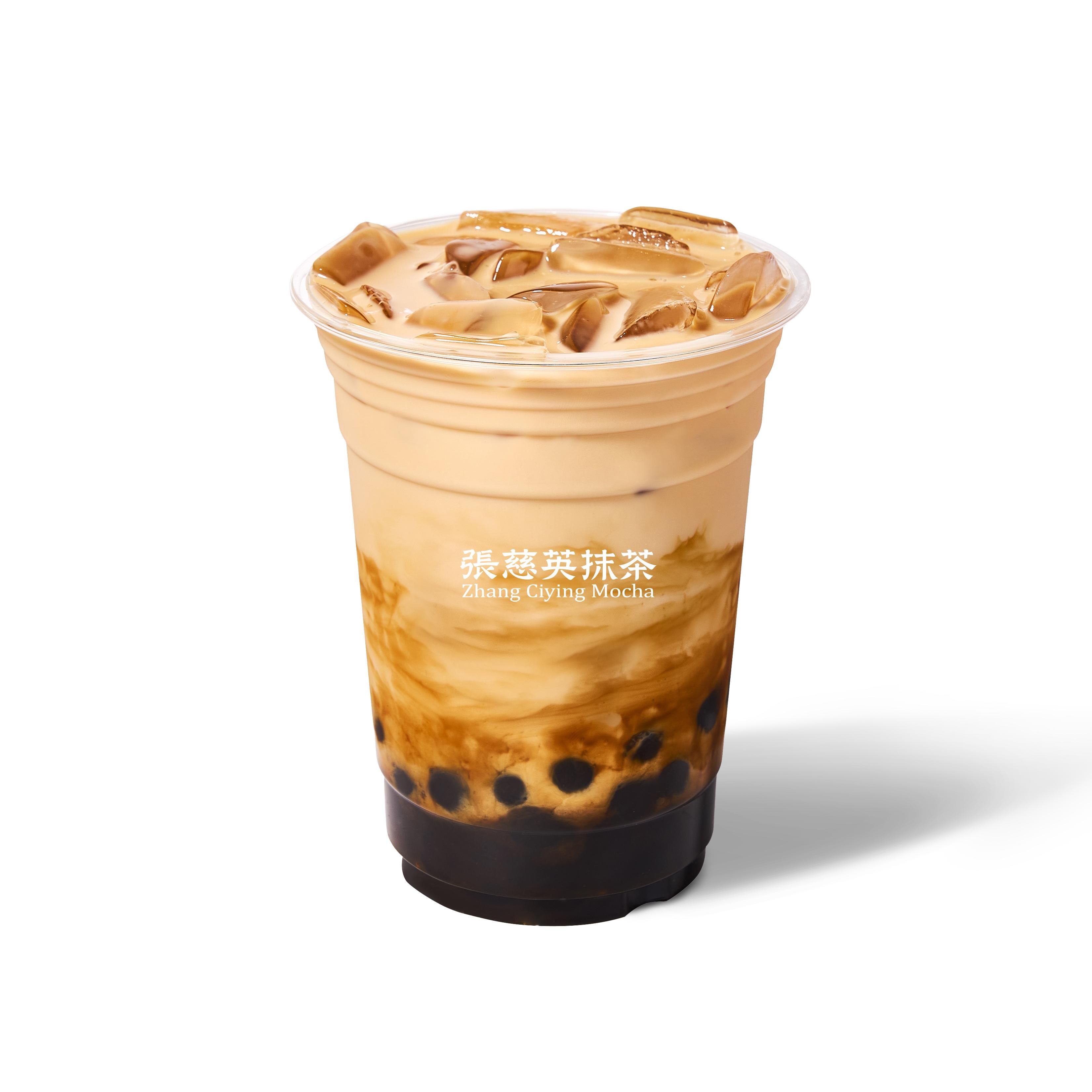 熬黑糖珍珠牛乳茶