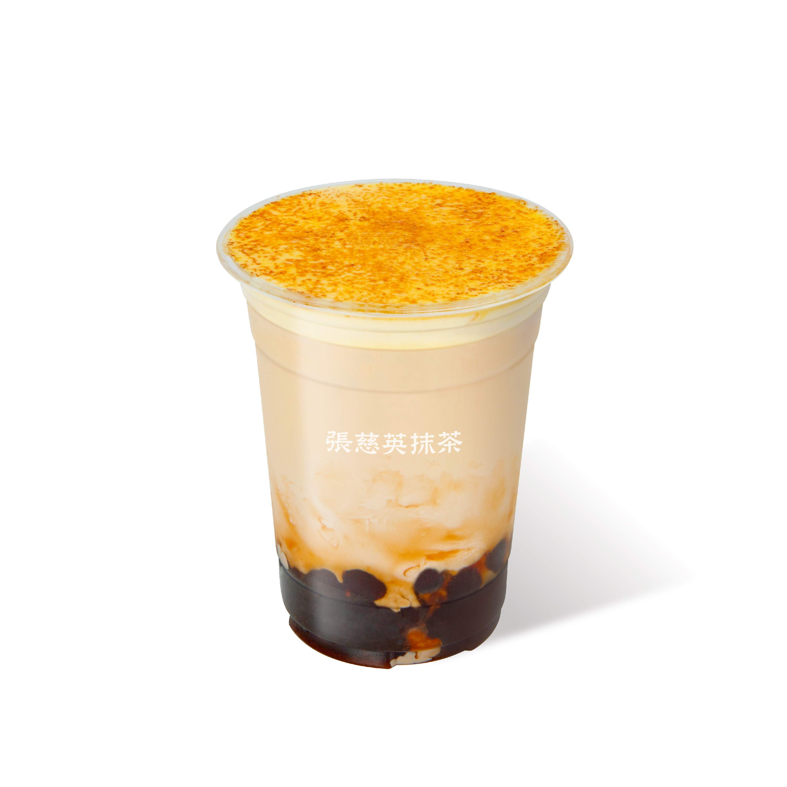 焦糖布蕾蛋糕珍珠牛乳