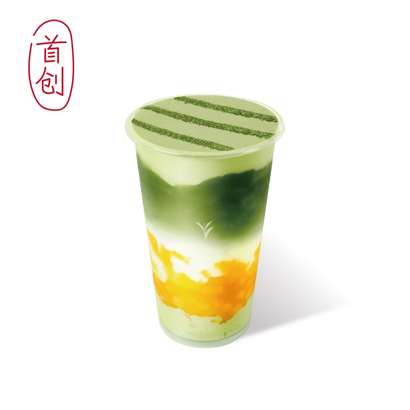 芒芒白巧抹茶雪酪