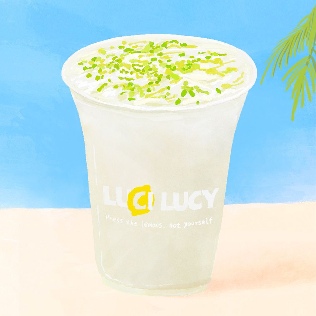 茉莉香柠奶茶