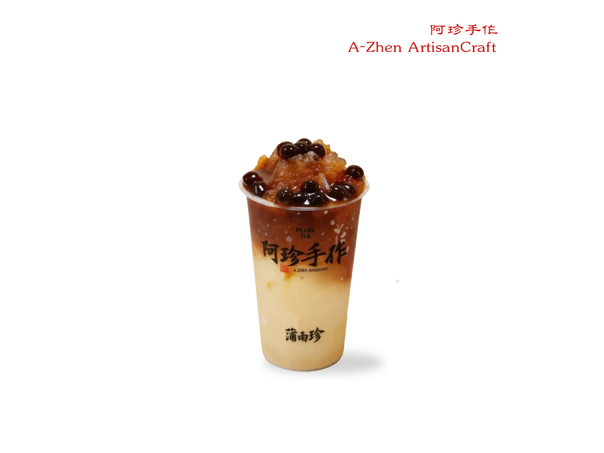 老红糖珍珠冰粉