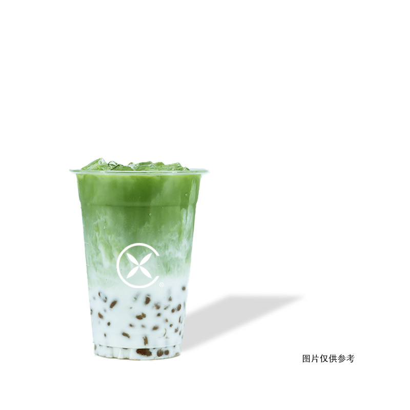抹茶红豆牛乳