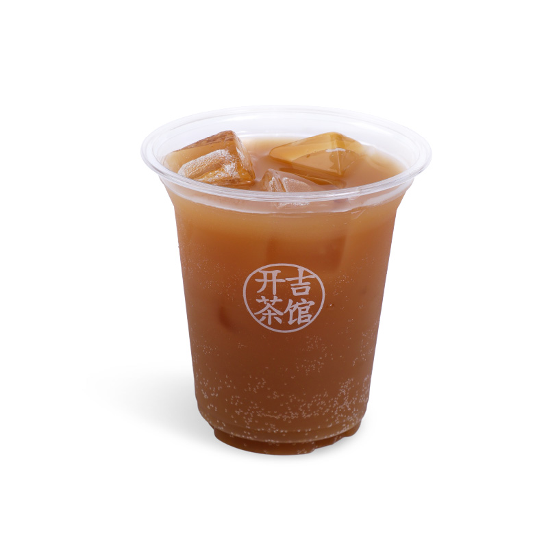 苹果白柚气泡康普茶