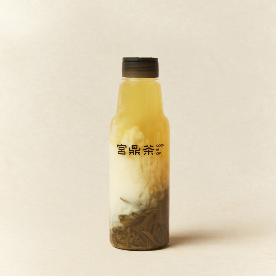 冷萃鮮奶白桃烏龍