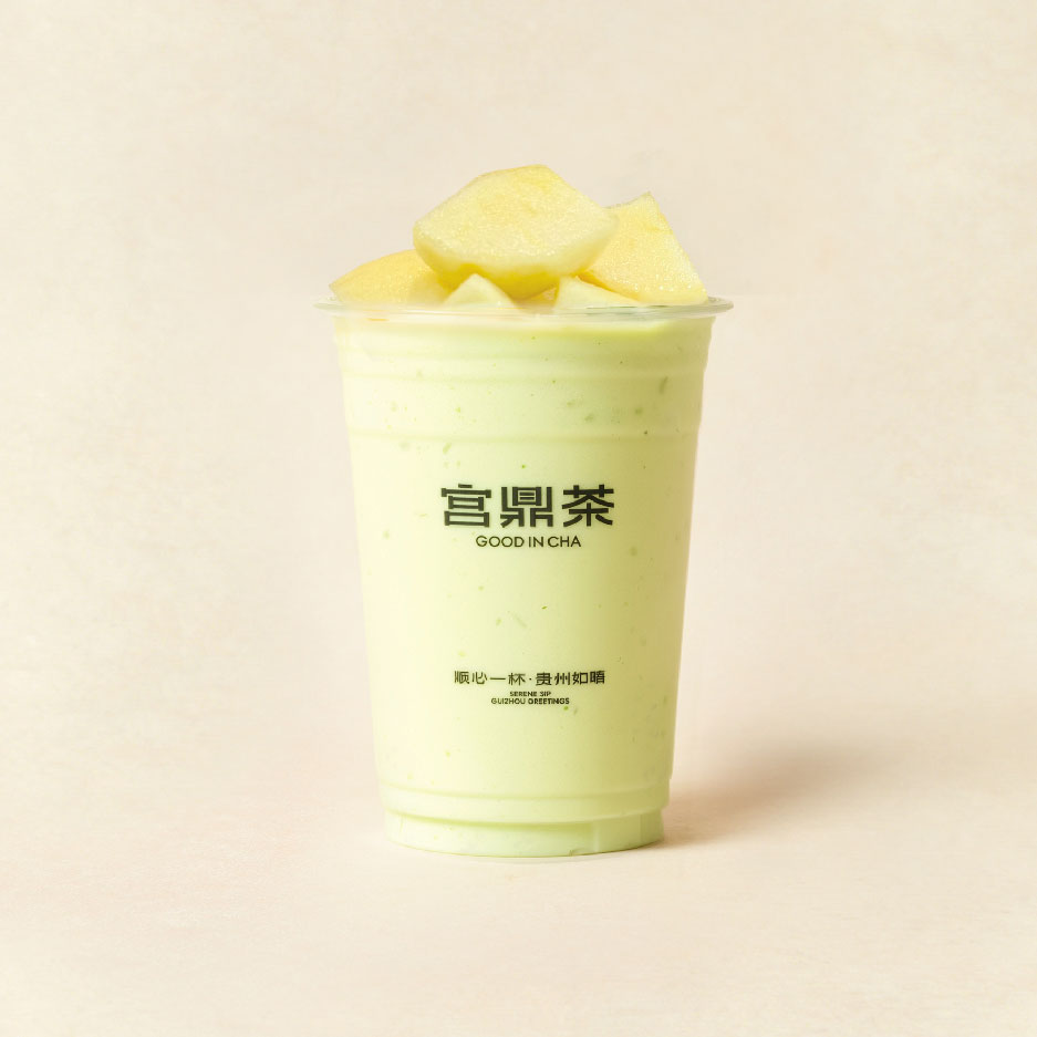 苹果牛油果奶酪冰浆