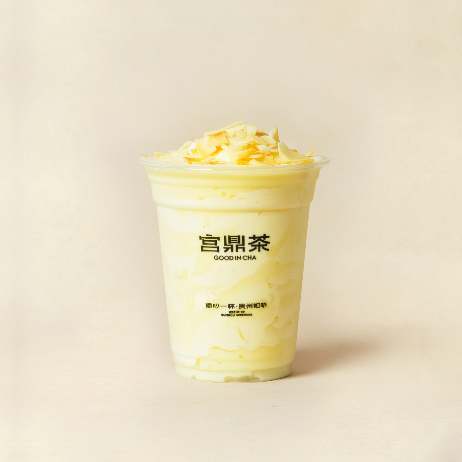 金钻凤梨椰子奶酪冰浆