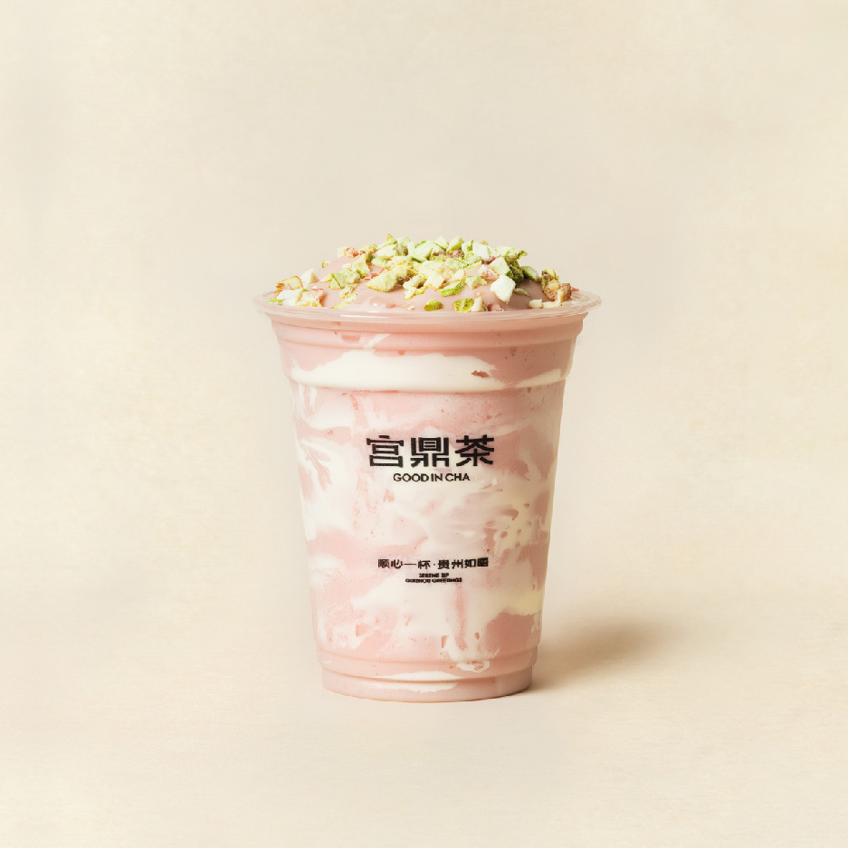 土芭乐草莓奶酪冰浆