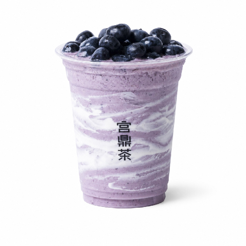 蓝莓香蕉奶酪冰浆