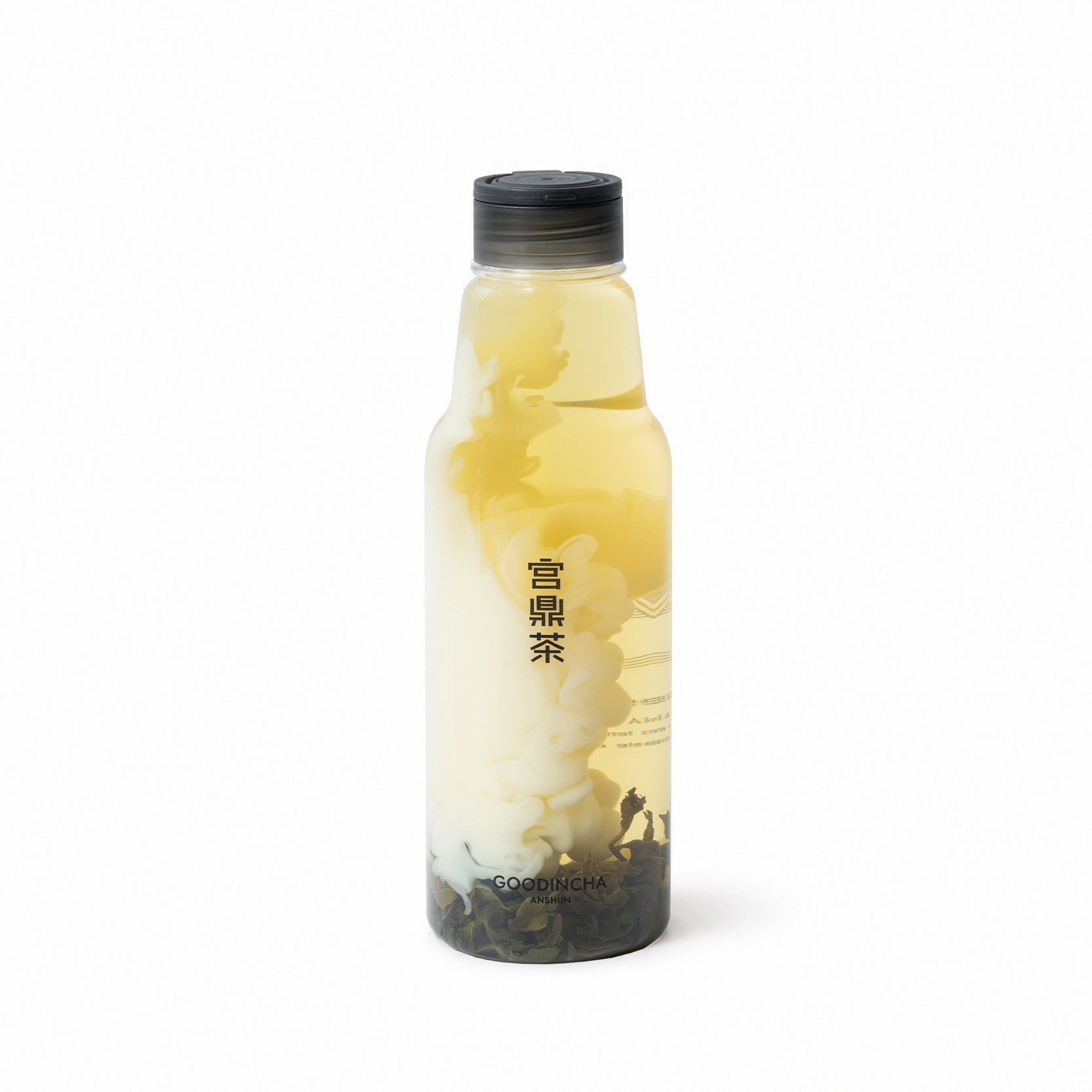 冷萃鲜奶白桃乌龙