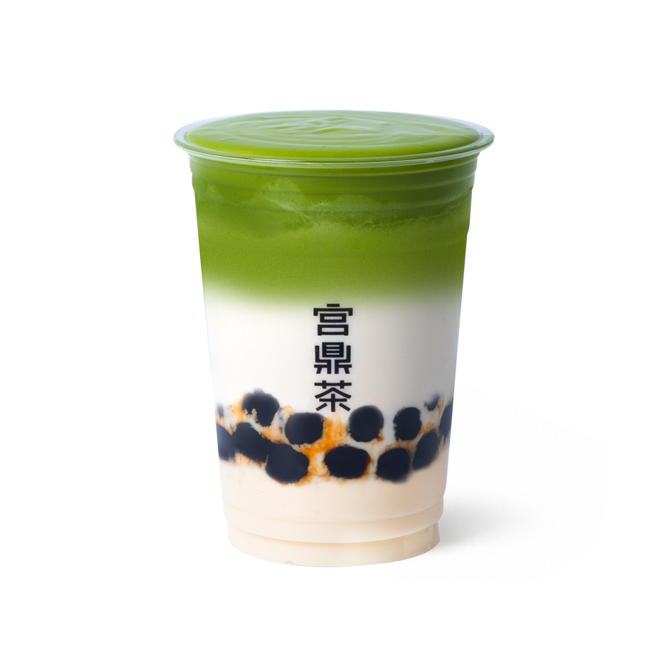 抹茶生椰黑糖啵啵