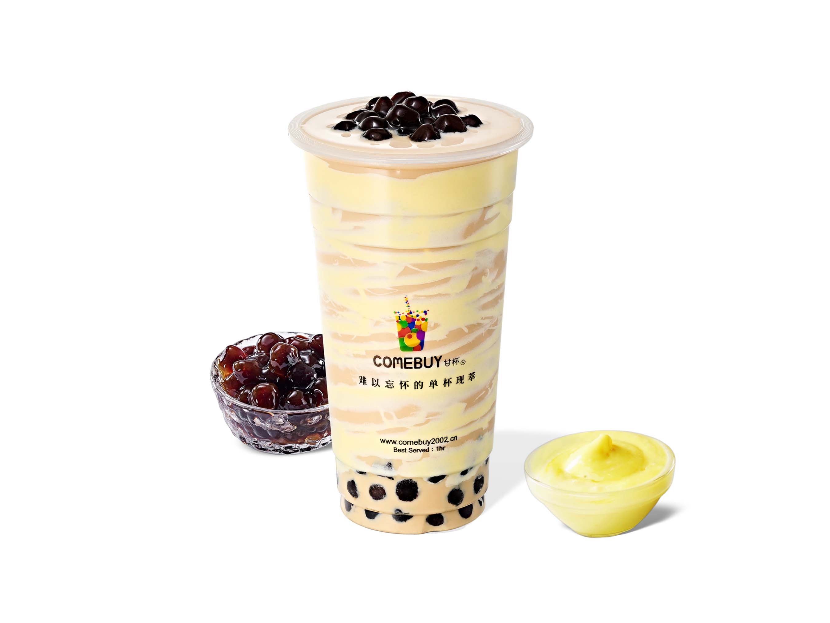 蛋糕珍珠奶茶