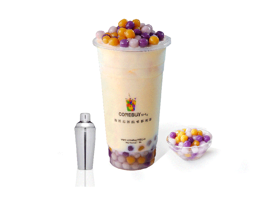 芋圆波波奶绿