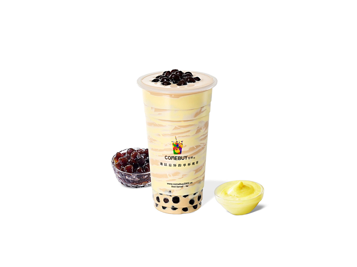 蛋糕珍珠奶茶