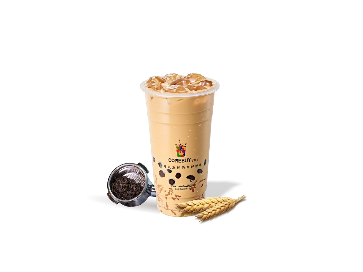 大麦奶茶