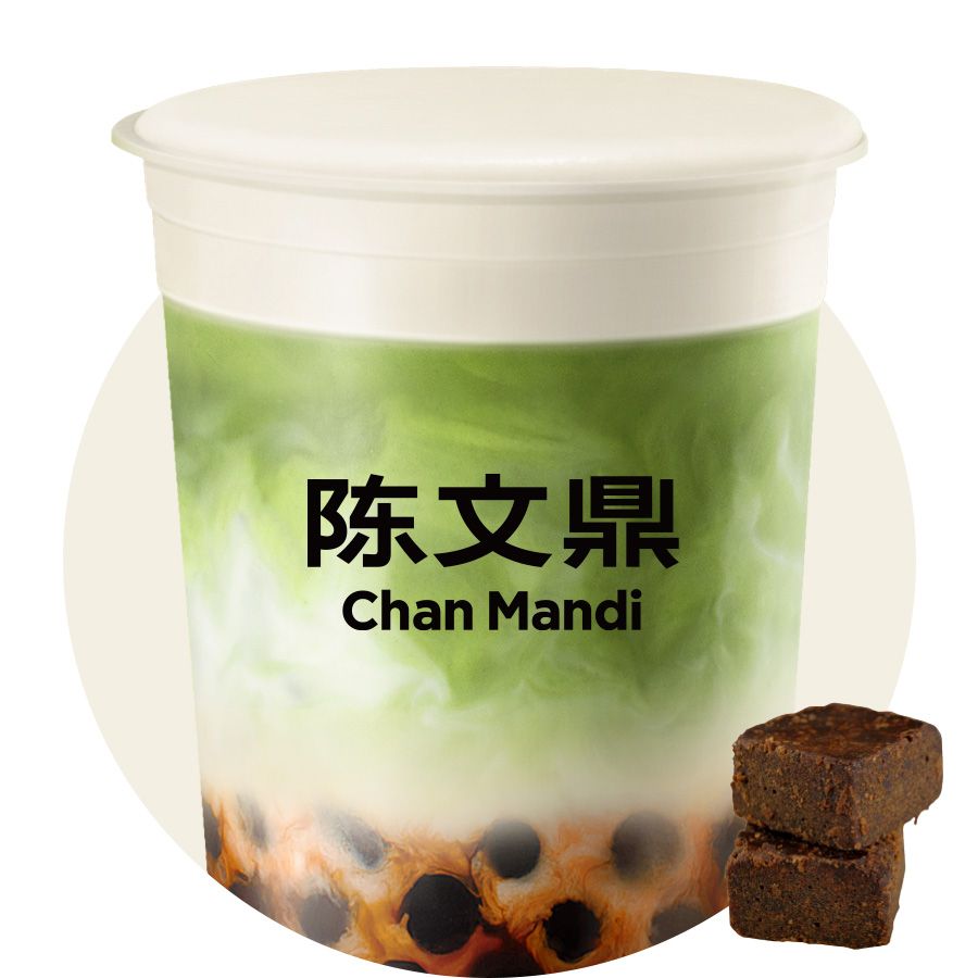 芝士珍珠贵州抹茶