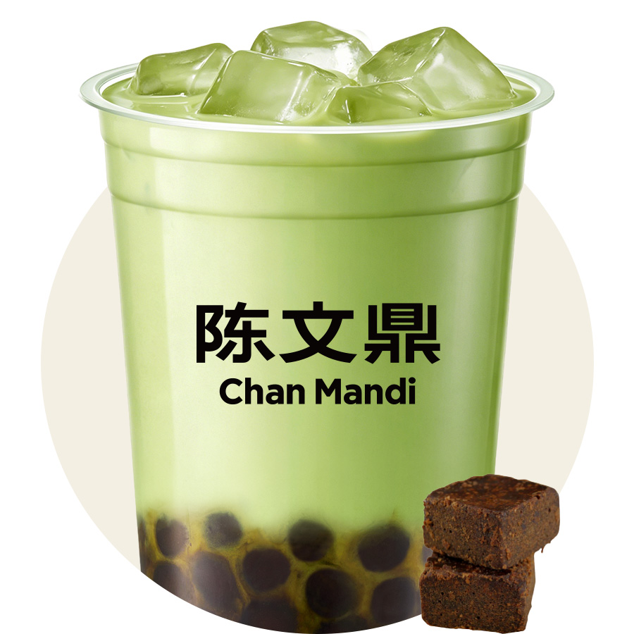黑糖珍珠抹茶