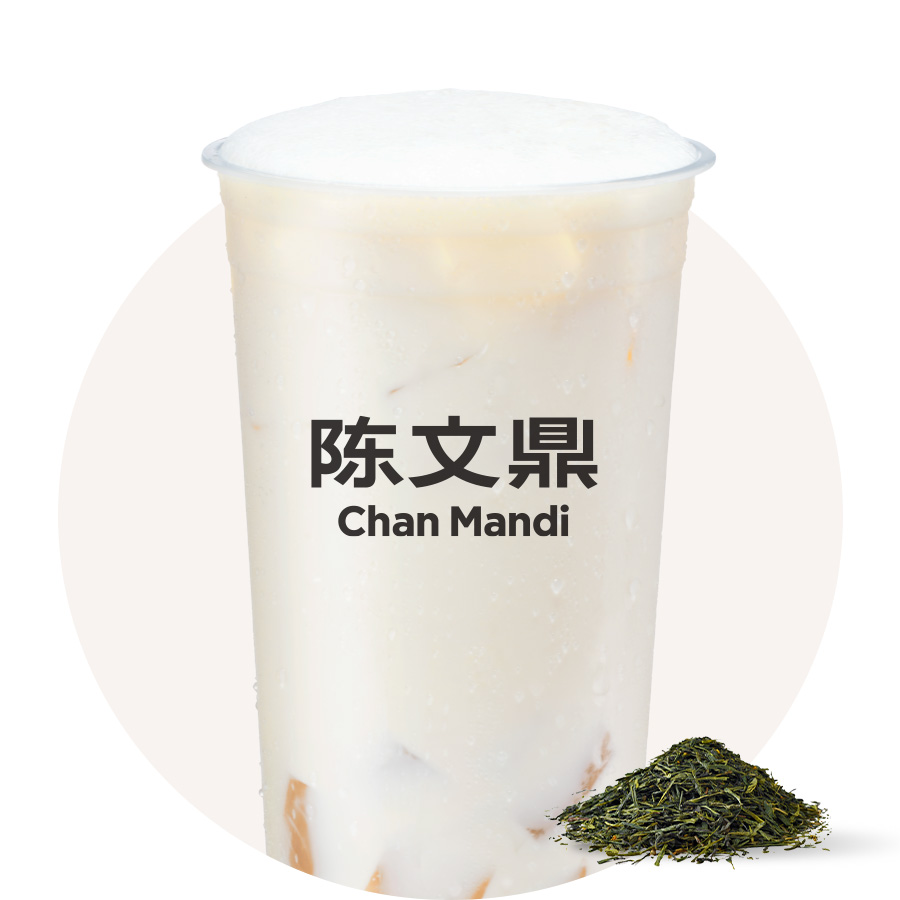 大杯茉莉冻冻奶茶