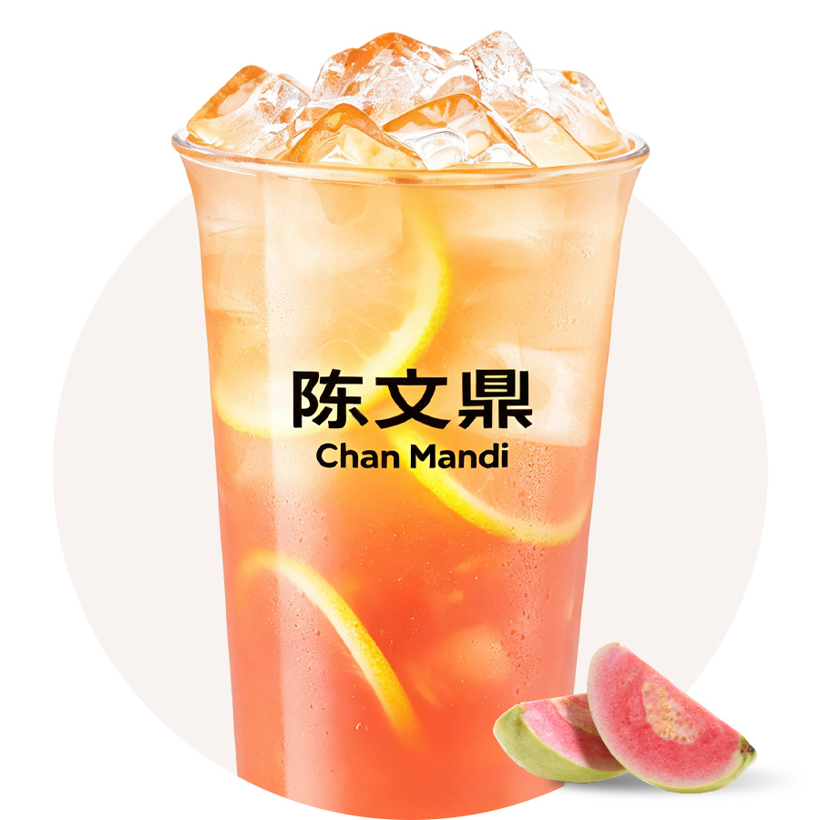 大杯芭乐柠檬冰茶
