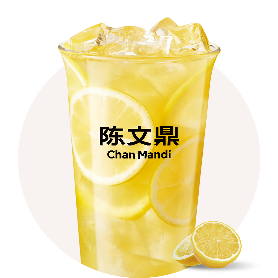 大杯黄柠檬茶