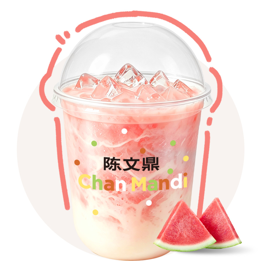 西瓜冰奶宝宝杯