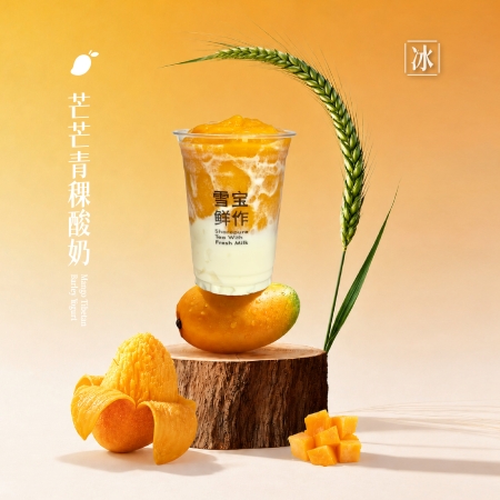 芒芒青稞酸奶