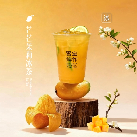 芒芒茉莉冰茶