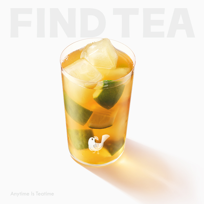 铁观音香柠茶