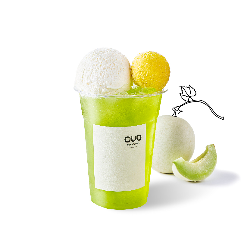Gelato+蜜瓜爆了