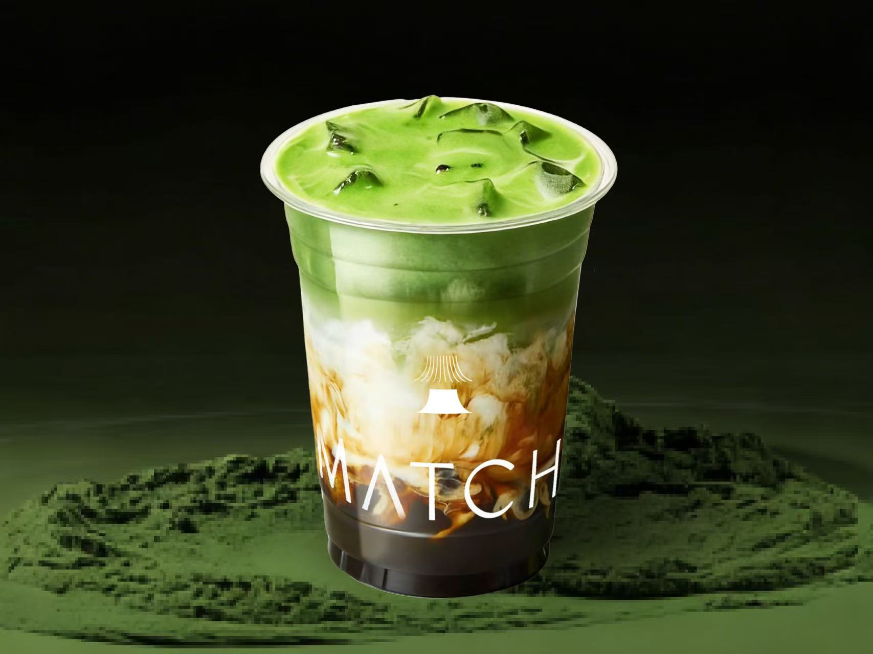 黑糖珍珠抹茶牛乳