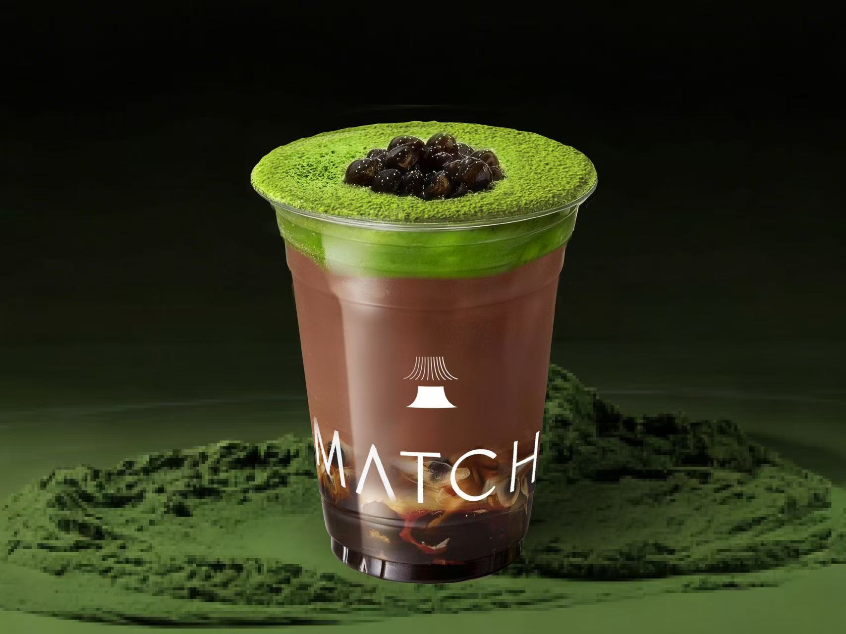 可可黑糖珍珠抹茶瀑布