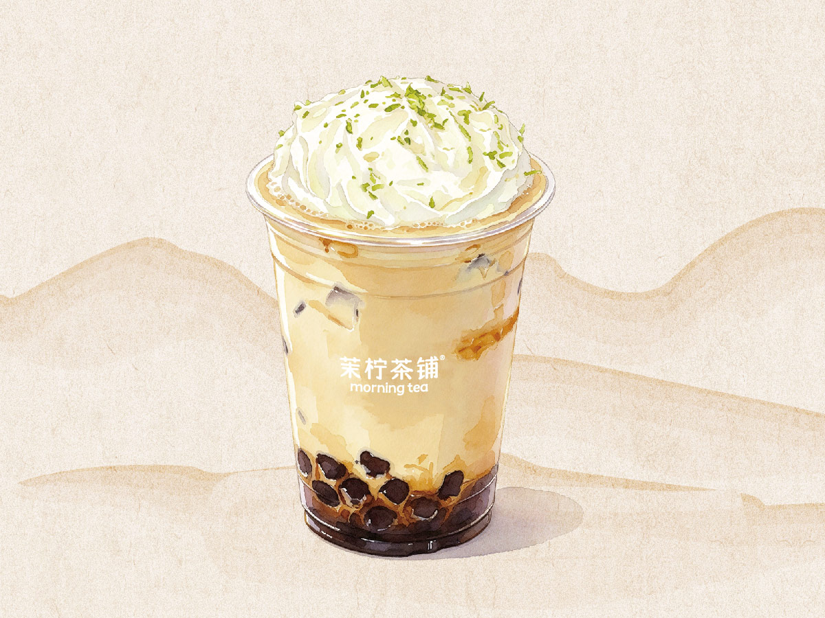首创·青柠奶酪牛乳茶