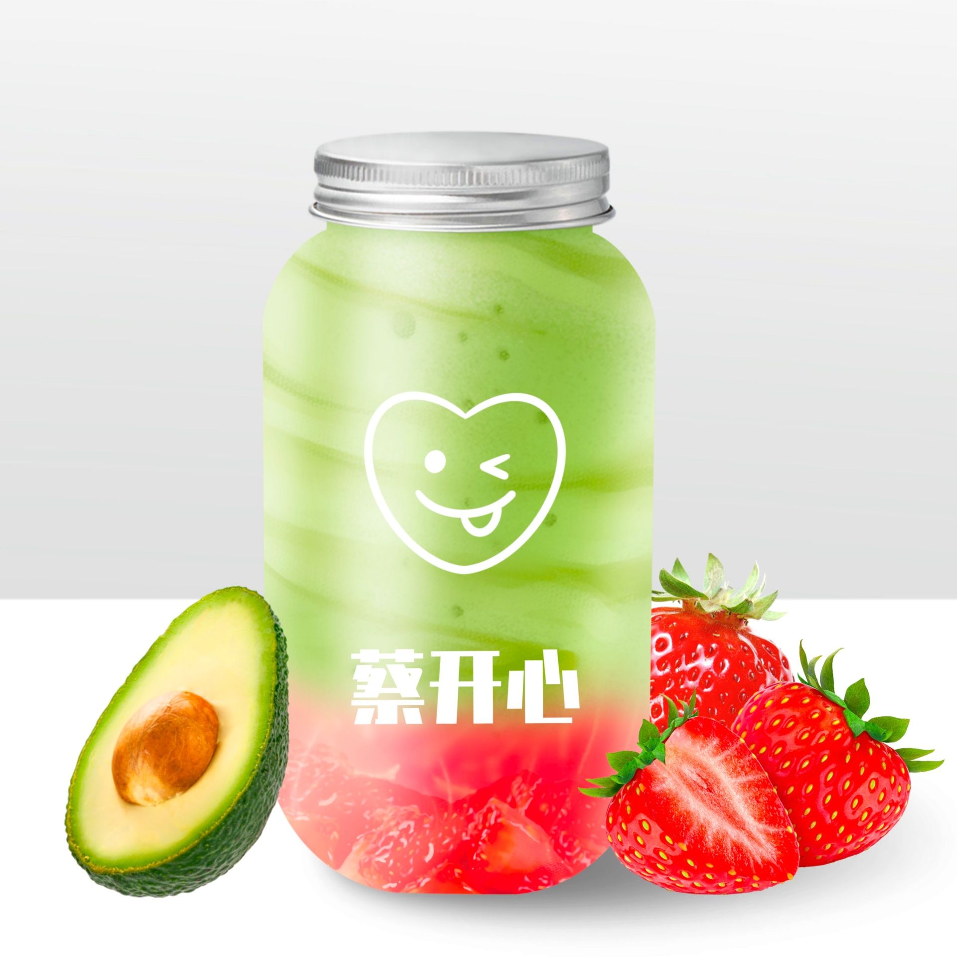 牛油果草莓卡士