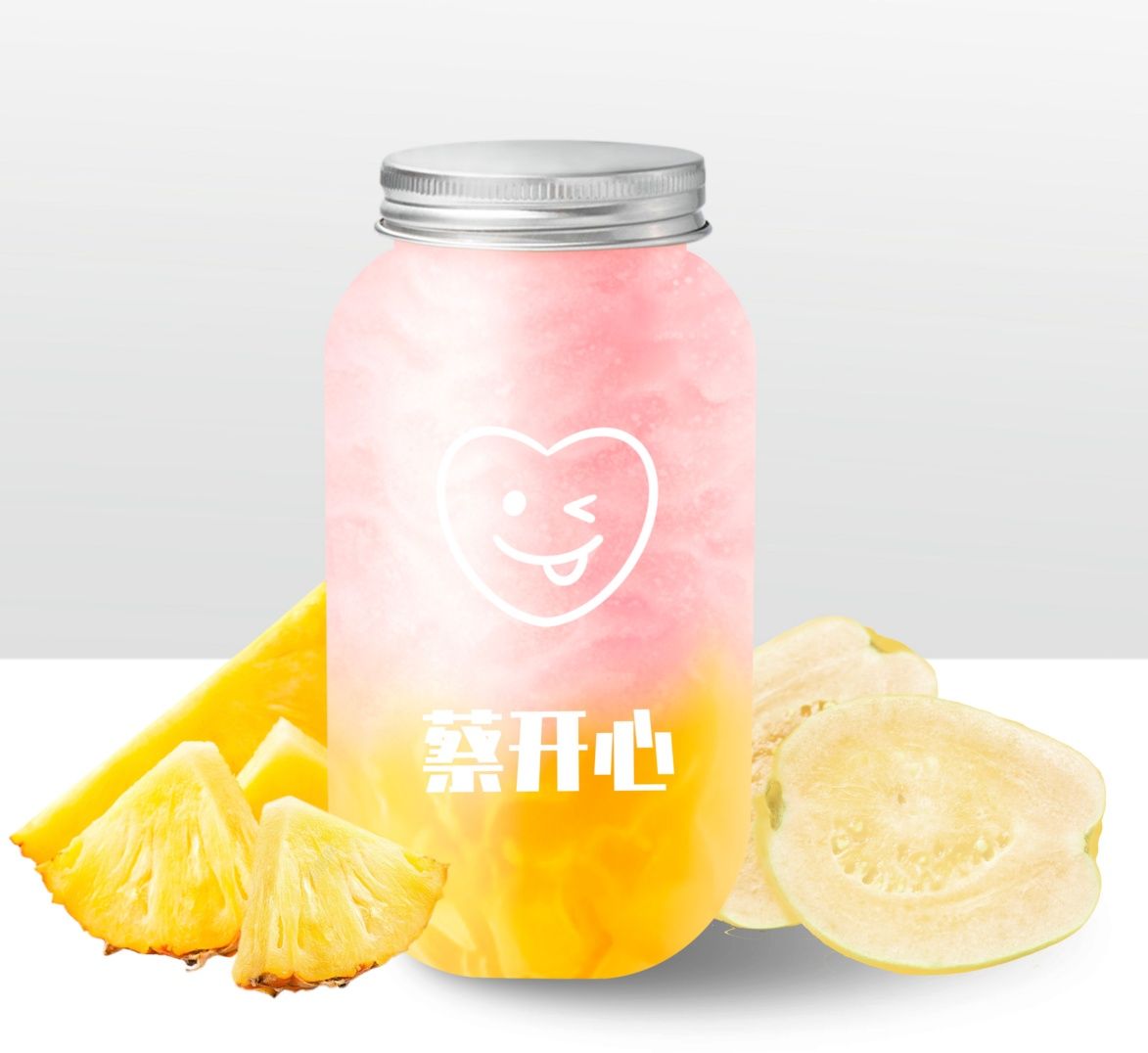 芭樂鳳梨冰奶