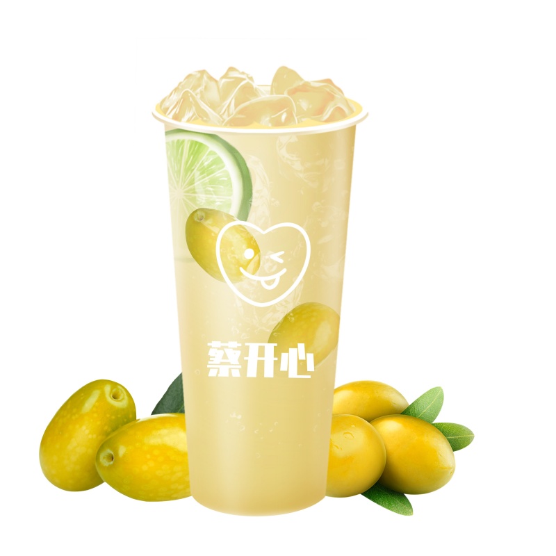 大杯汕頭橄欖單叢檸茶