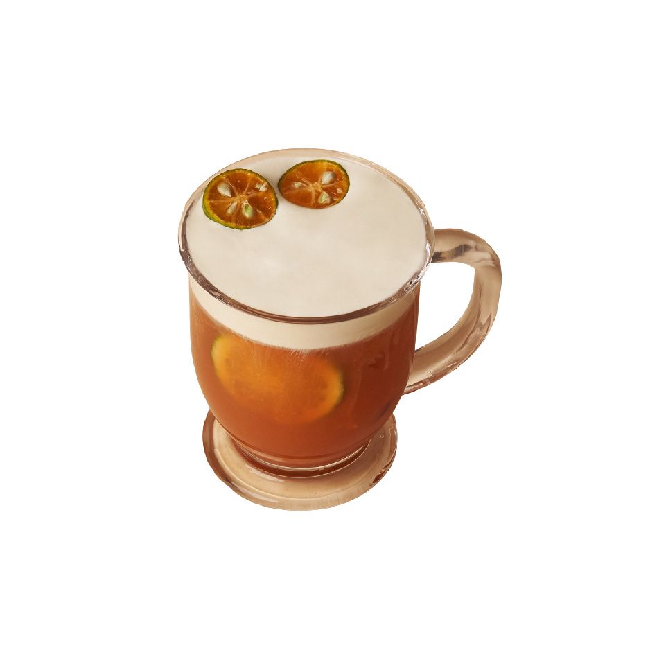 大桔柠檬英式红茶欧蕾