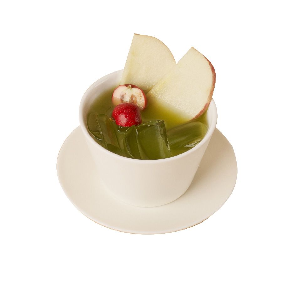 山楂苹果日式抹茶煎茶