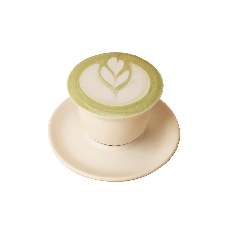 日式抹茶煎茶拿铁