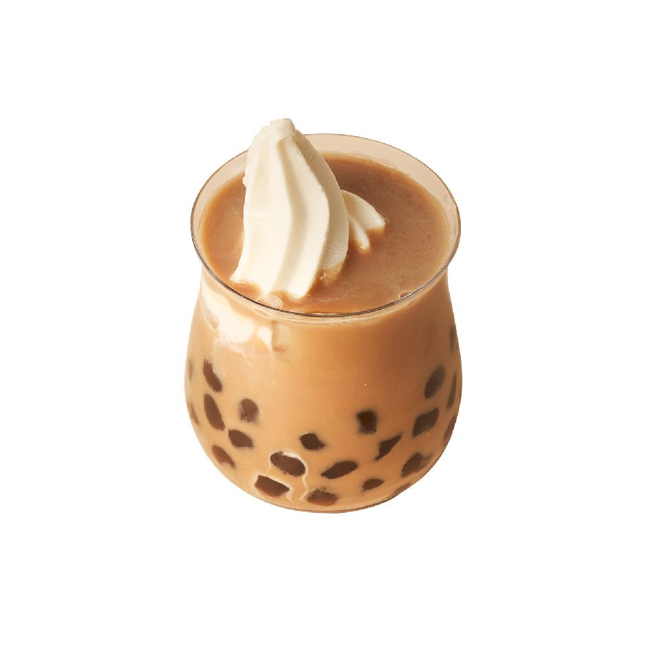 珍珠阿拉比卡咖啡厚乳牛乳冰淇淋