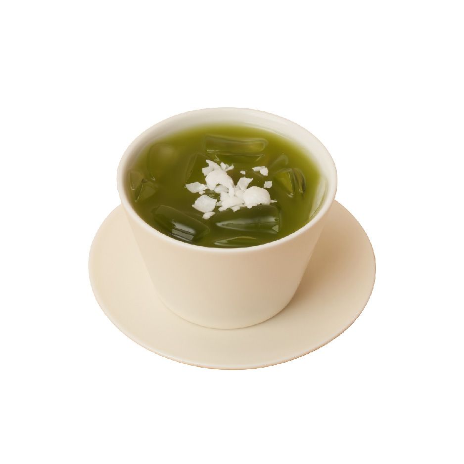 椰子日式抹茶煎茶