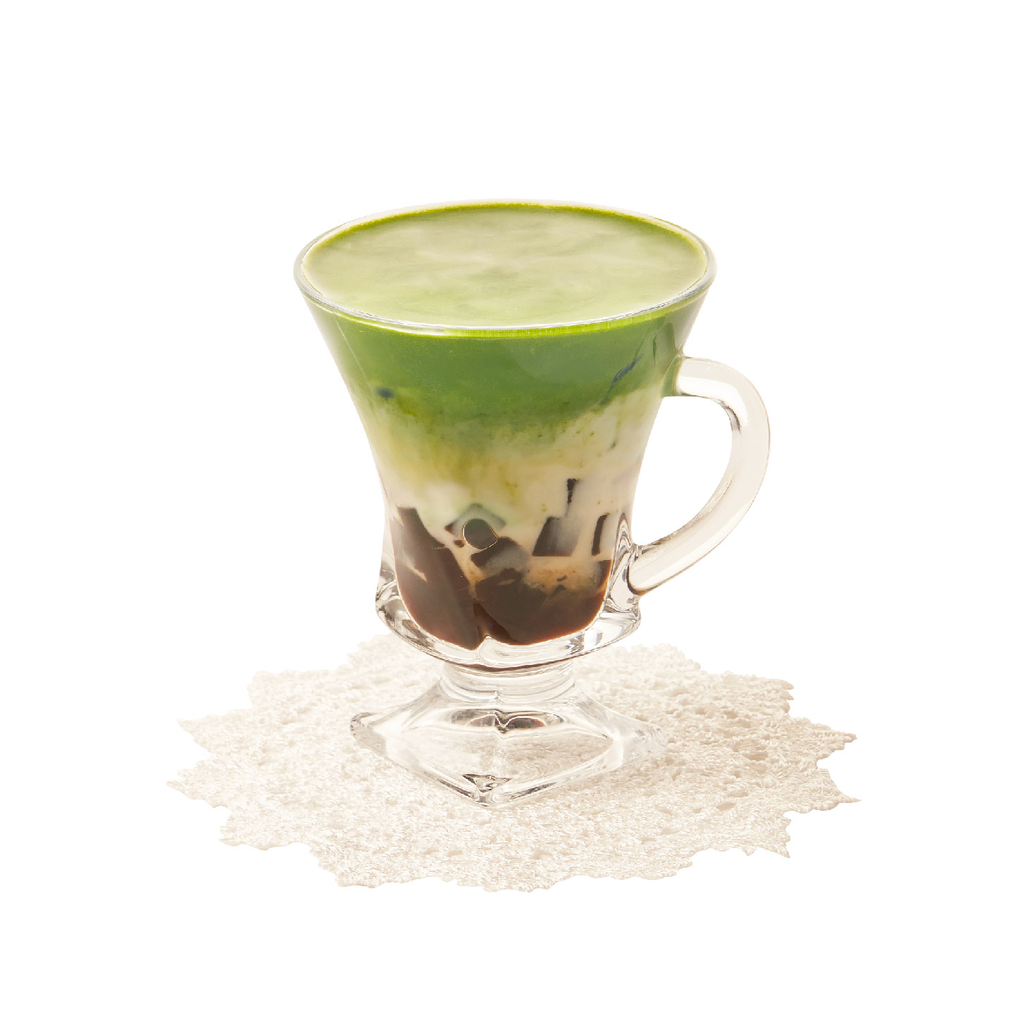 黑糖粉粿日式抹茶龙井奶茶